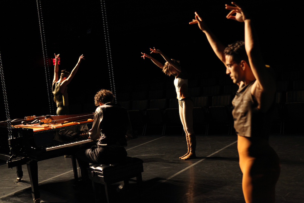 Dance Heginbotham Trio Dancing Around the Piano